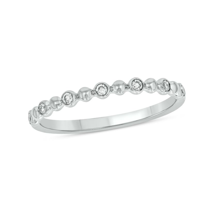 1/10 ct.t.w. Diamond Anniversary Band in 14KT Rose Gold