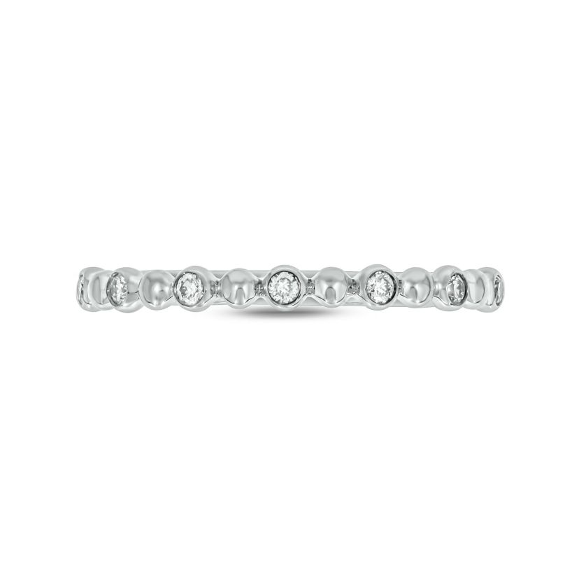 1/10 ct.t.w. Diamond Anniversary Band in 14KT Rose Gold