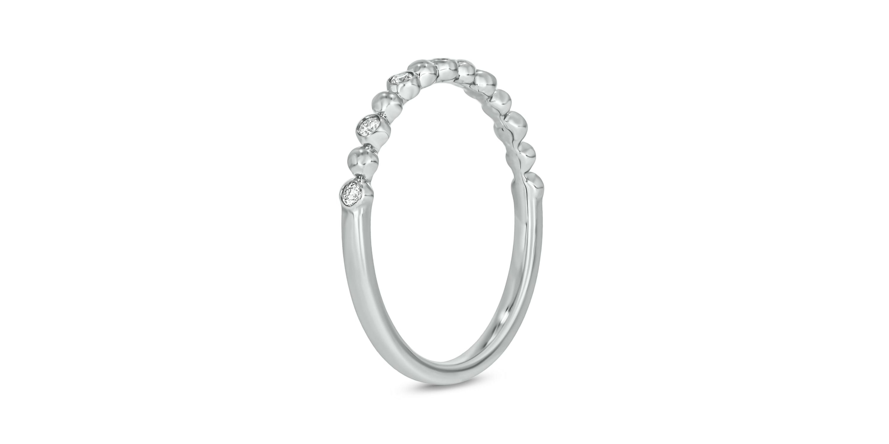 1/10 ct.t.w. Diamond Anniversary Band in 14KT Rose Gold