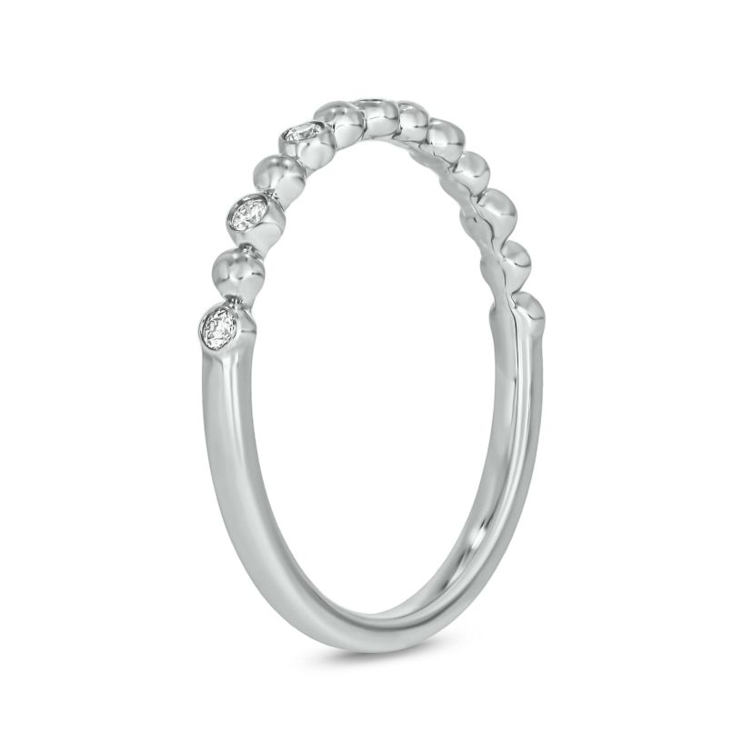 1/10 ct.t.w. Diamond Anniversary Band in 14KT Rose Gold