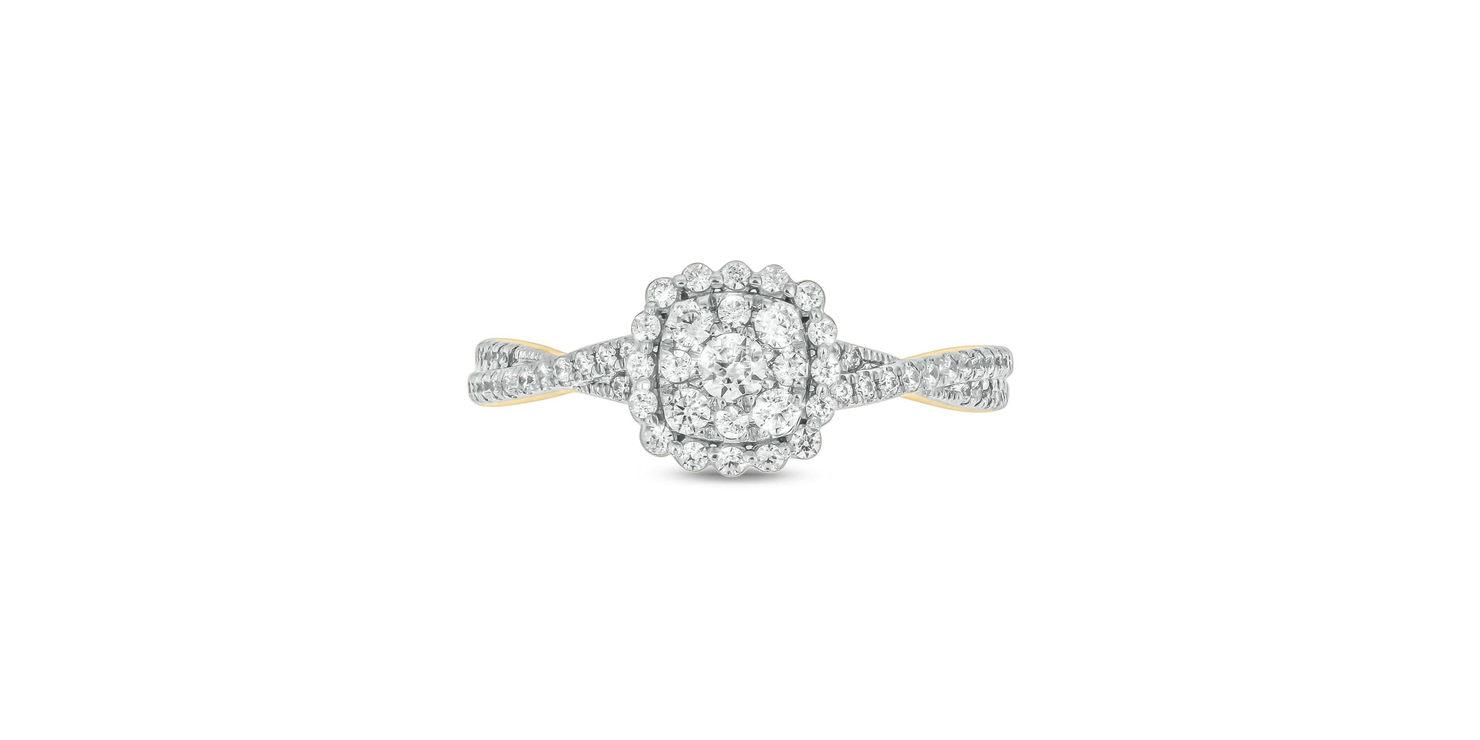 1/2 ct.t.w. Diamond  Fashion Ring in 14KT Rose Gold