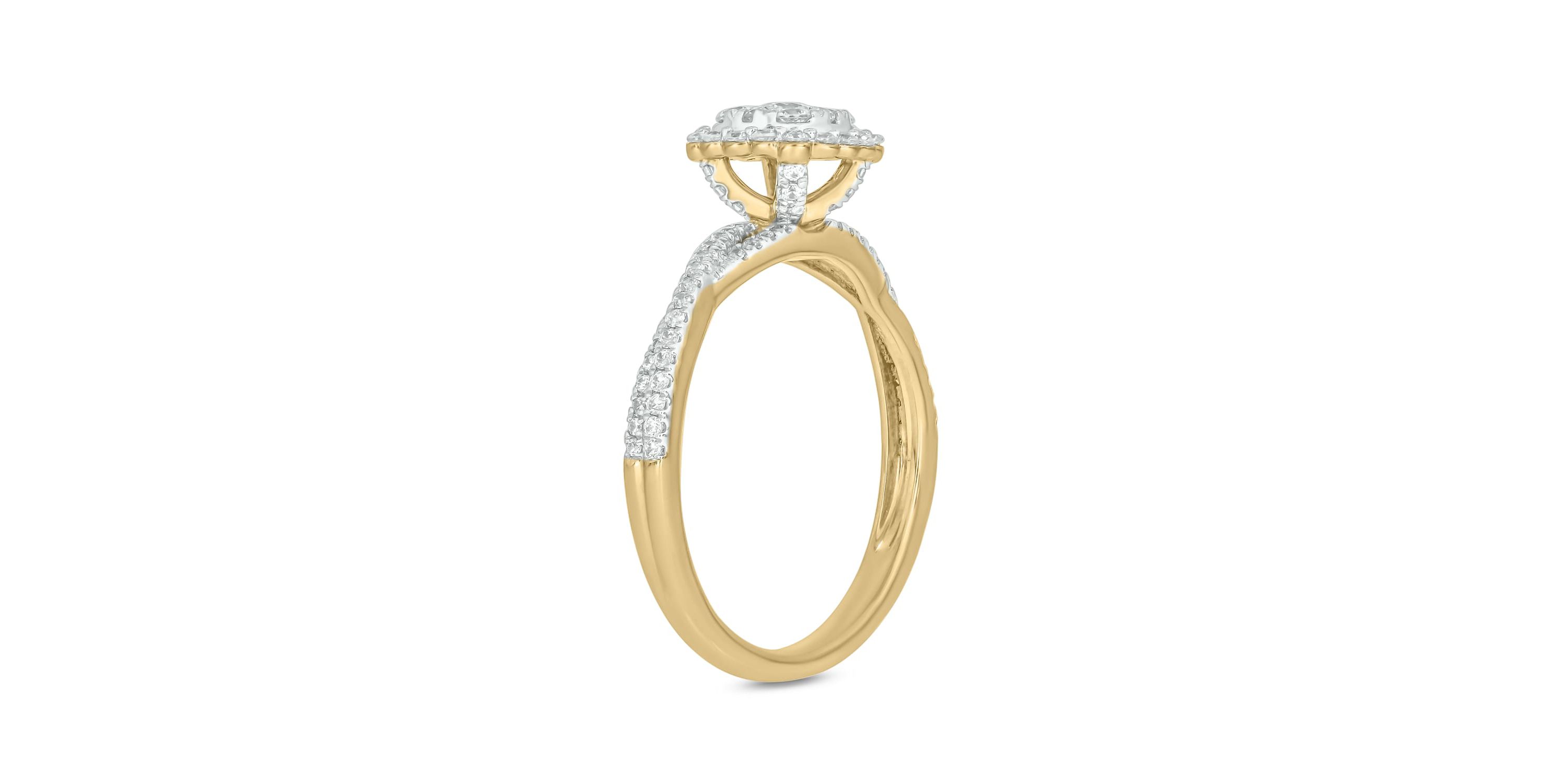 1/2 ct.t.w. Diamond  Fashion Ring in 14KT Rose Gold