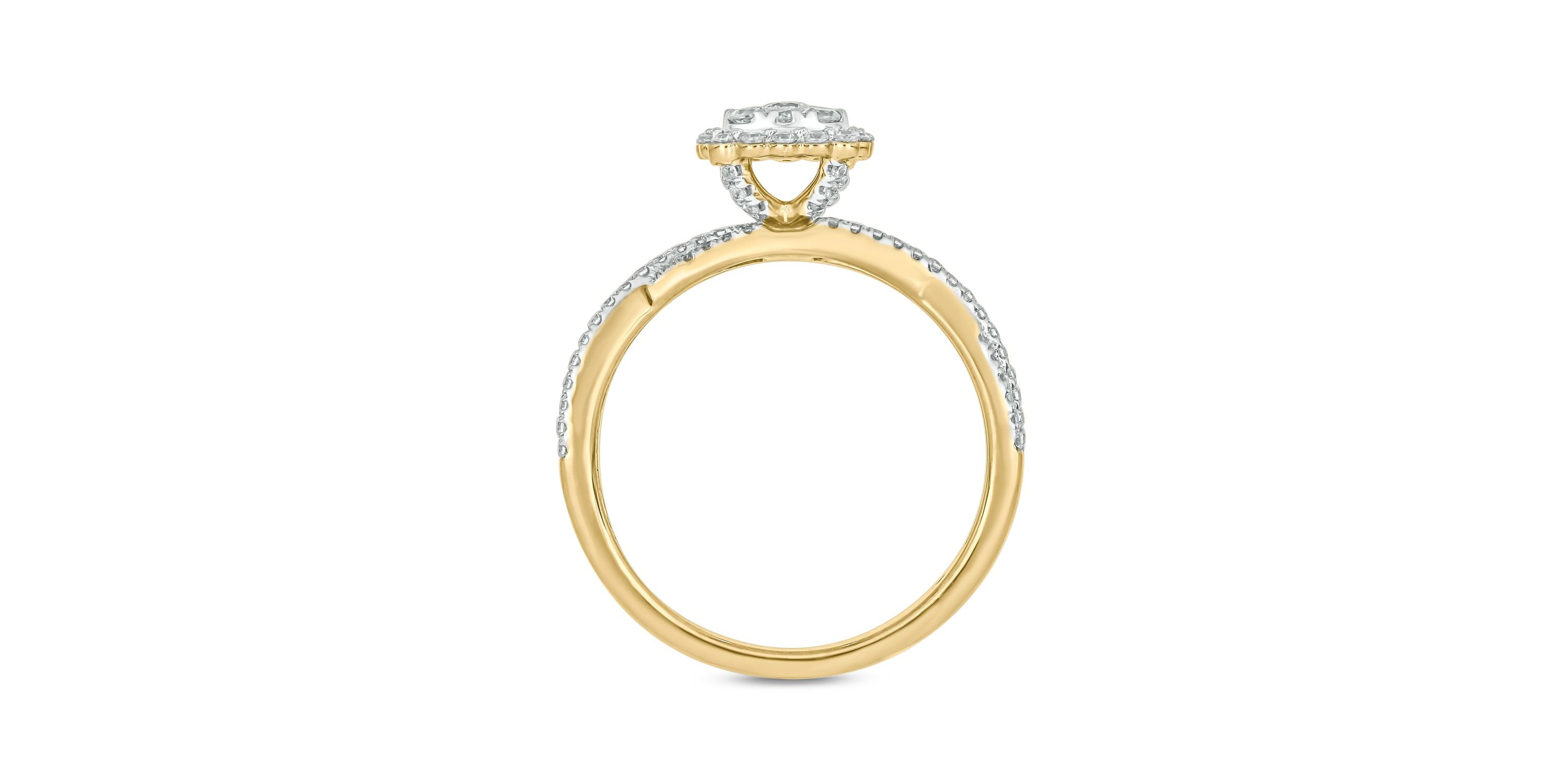 1/2 ct.t.w. Diamond  Fashion Ring in 14KT Rose Gold
