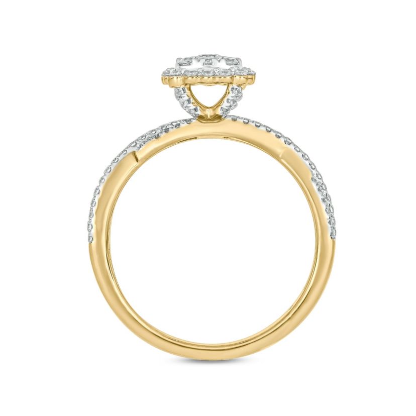 1/2 ct.t.w. Diamond  Fashion Ring in 14KT Rose Gold