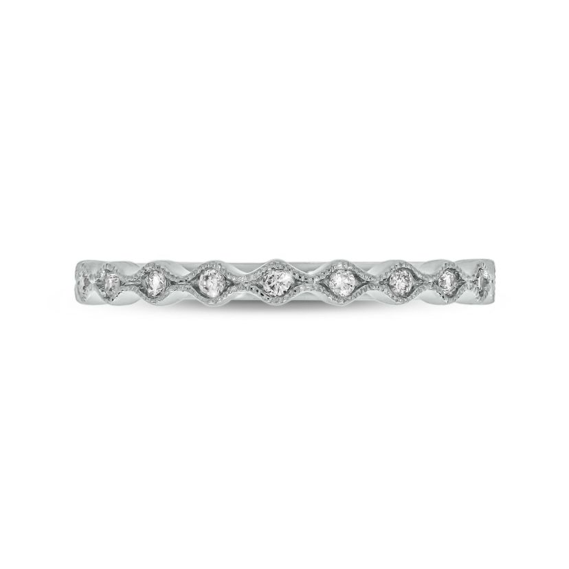 1/10 ct.t.w. Diamond Anniversary Band in 14KT Rose Gold