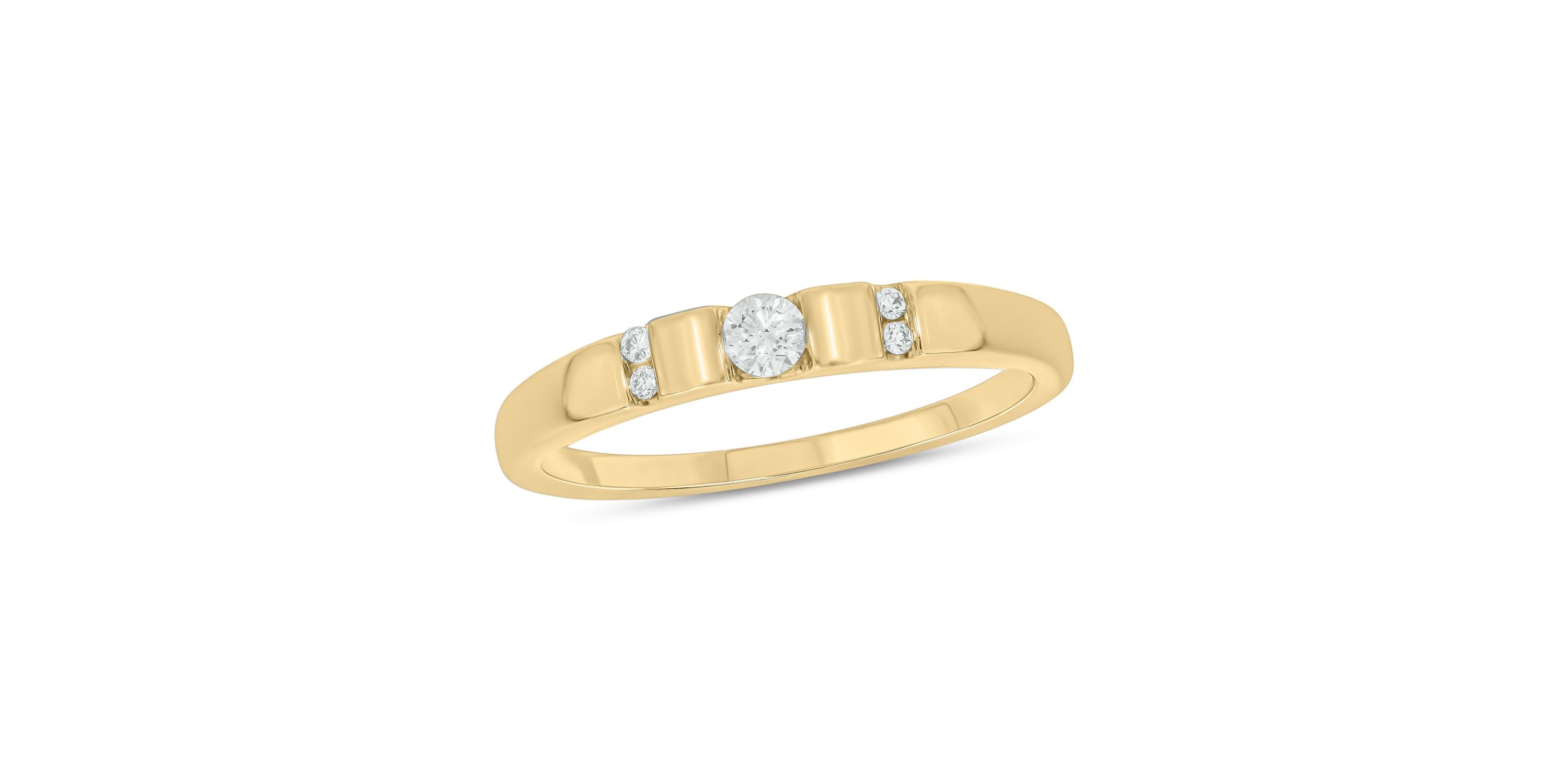 1/10 ct.t.w. Diamond Gorgeous  Anniversary Band in 14KT Yellow Gold