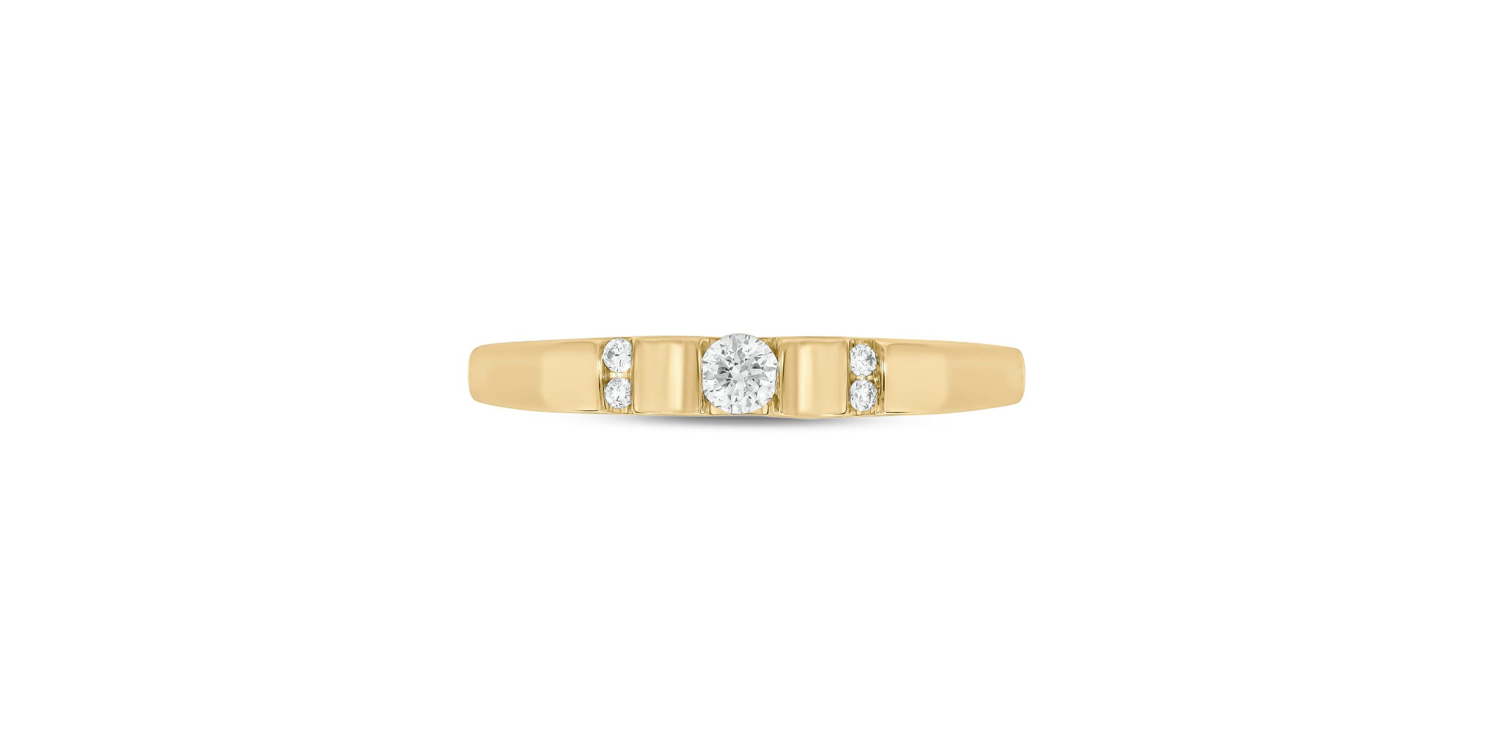 1/10 ct.t.w. Diamond Gorgeous  Anniversary Band in 14KT Yellow Gold