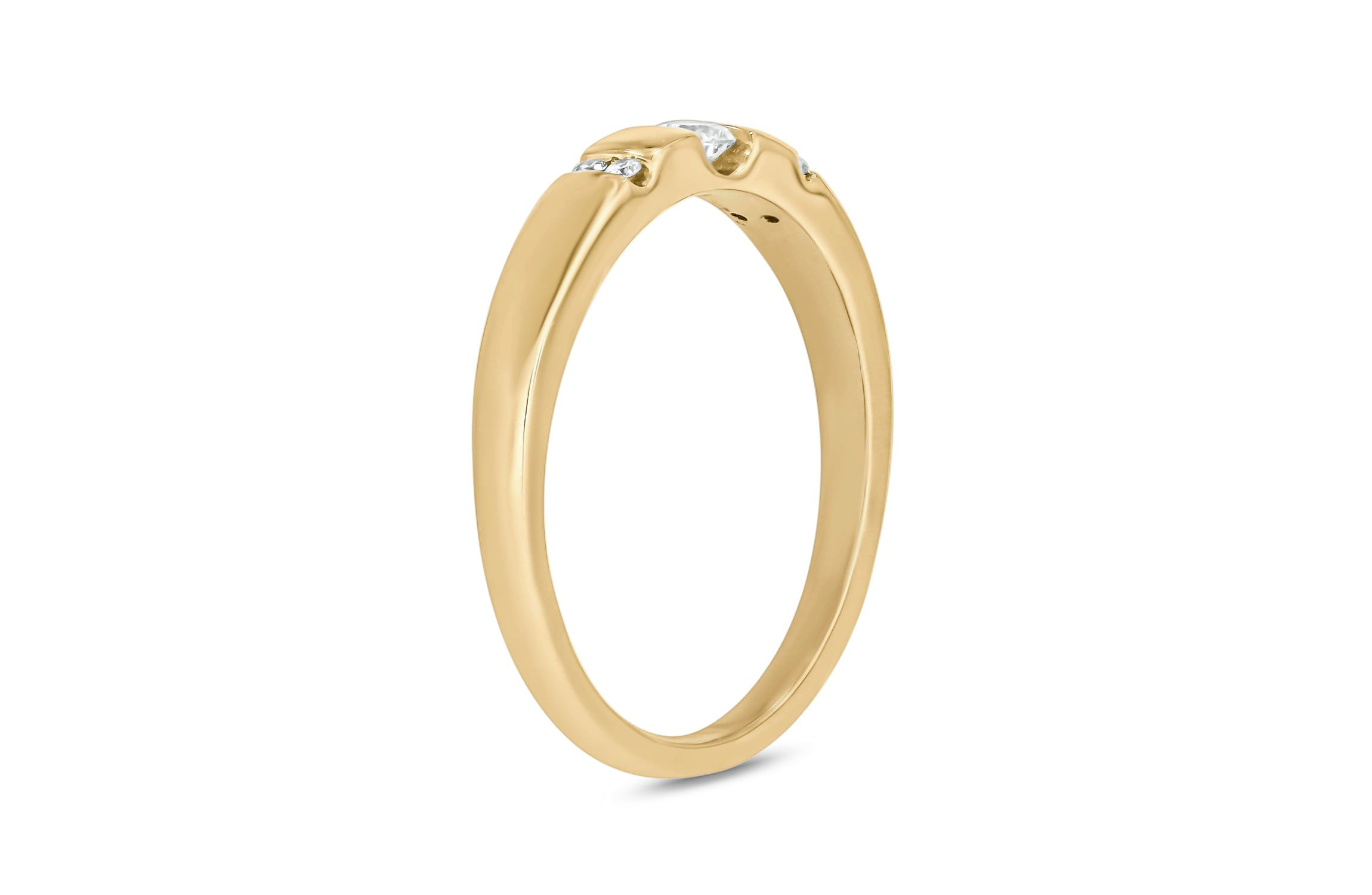 1/10 ct.t.w. Diamond Gorgeous  Anniversary Band in 14KT Yellow Gold