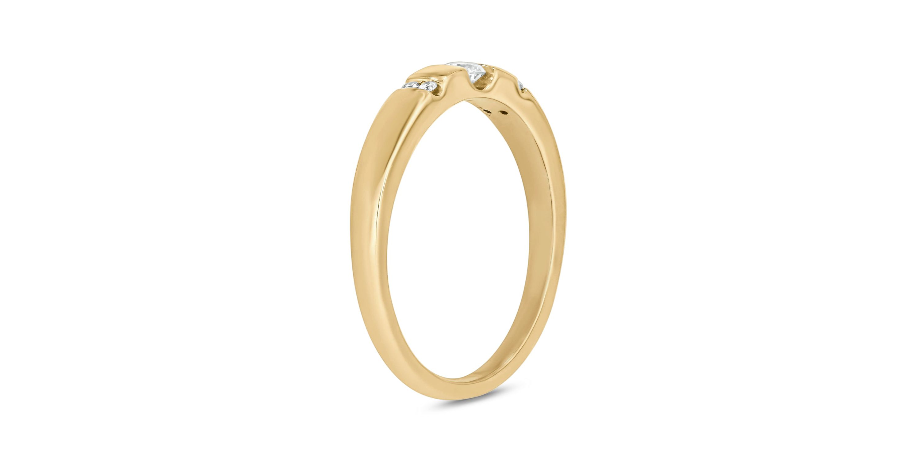 1/10 ct.t.w. Diamond Gorgeous  Anniversary Band in 14KT Yellow Gold
