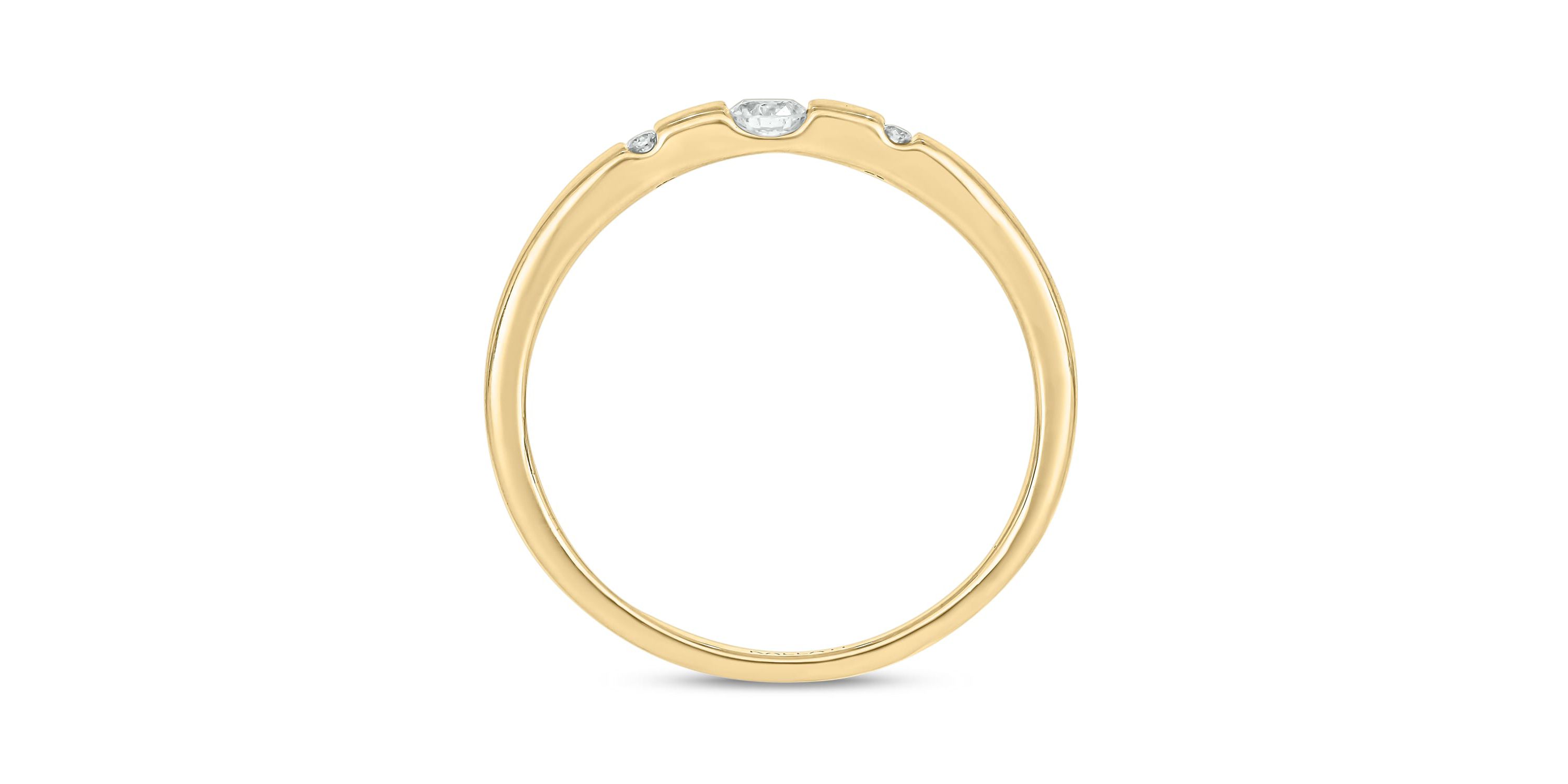 1/10 ct.t.w. Diamond Gorgeous  Anniversary Band in 14KT Yellow Gold