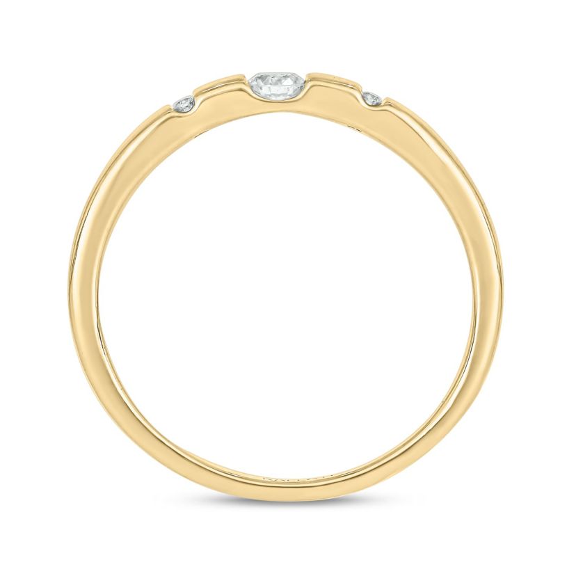 1/10 ct.t.w. Diamond Gorgeous  Anniversary Band in 14KT Yellow Gold