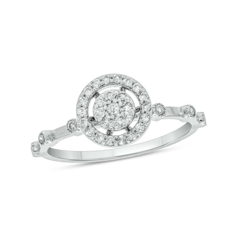 1/4 ct.t.w. Diamond  Fashion Ring in 14KT Yellow Gold