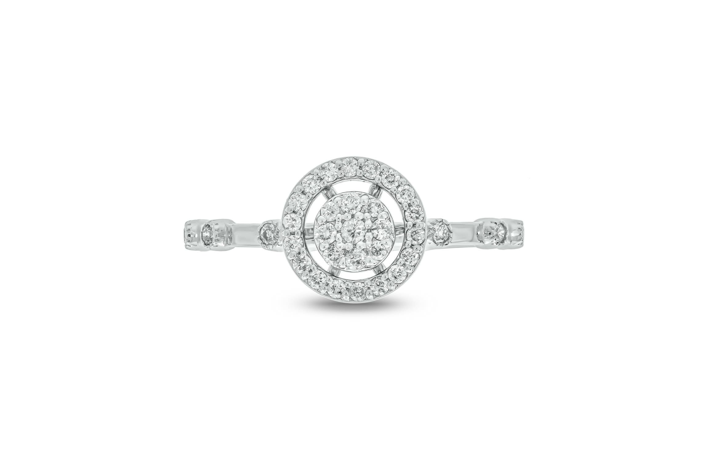 1/4 ct.t.w. Diamond  Fashion Ring in 14KT Rose Gold