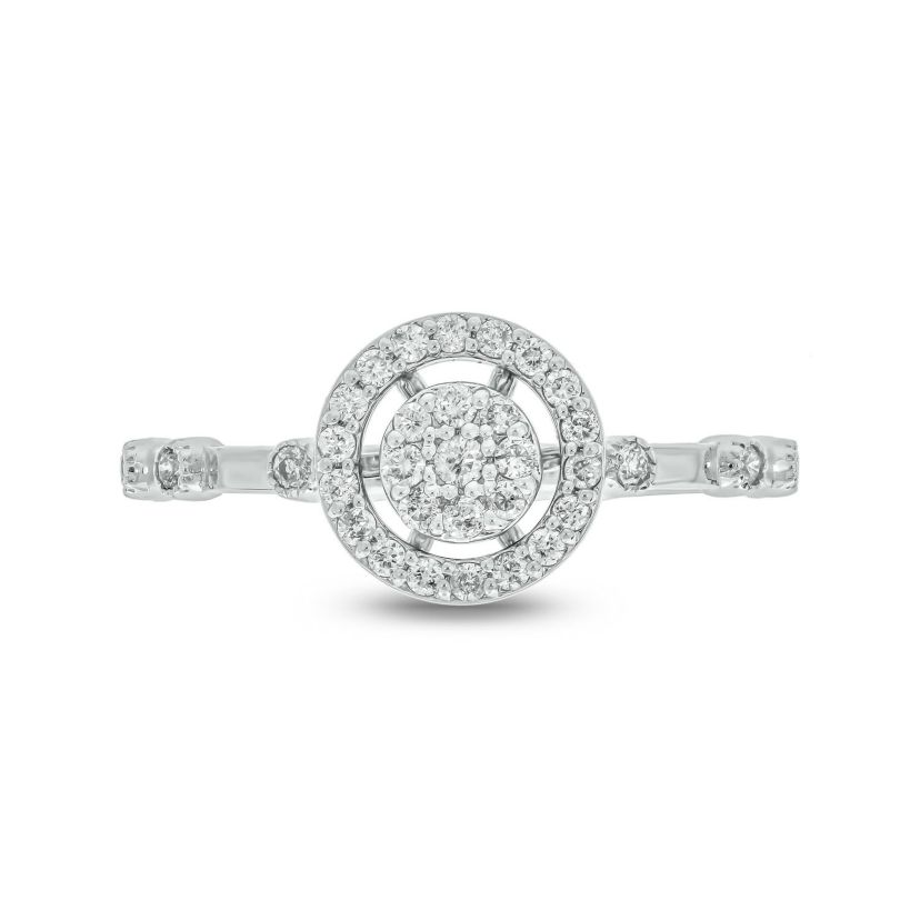 1/4 ct.t.w. Diamond  Fashion Ring in 14KT Yellow Gold
