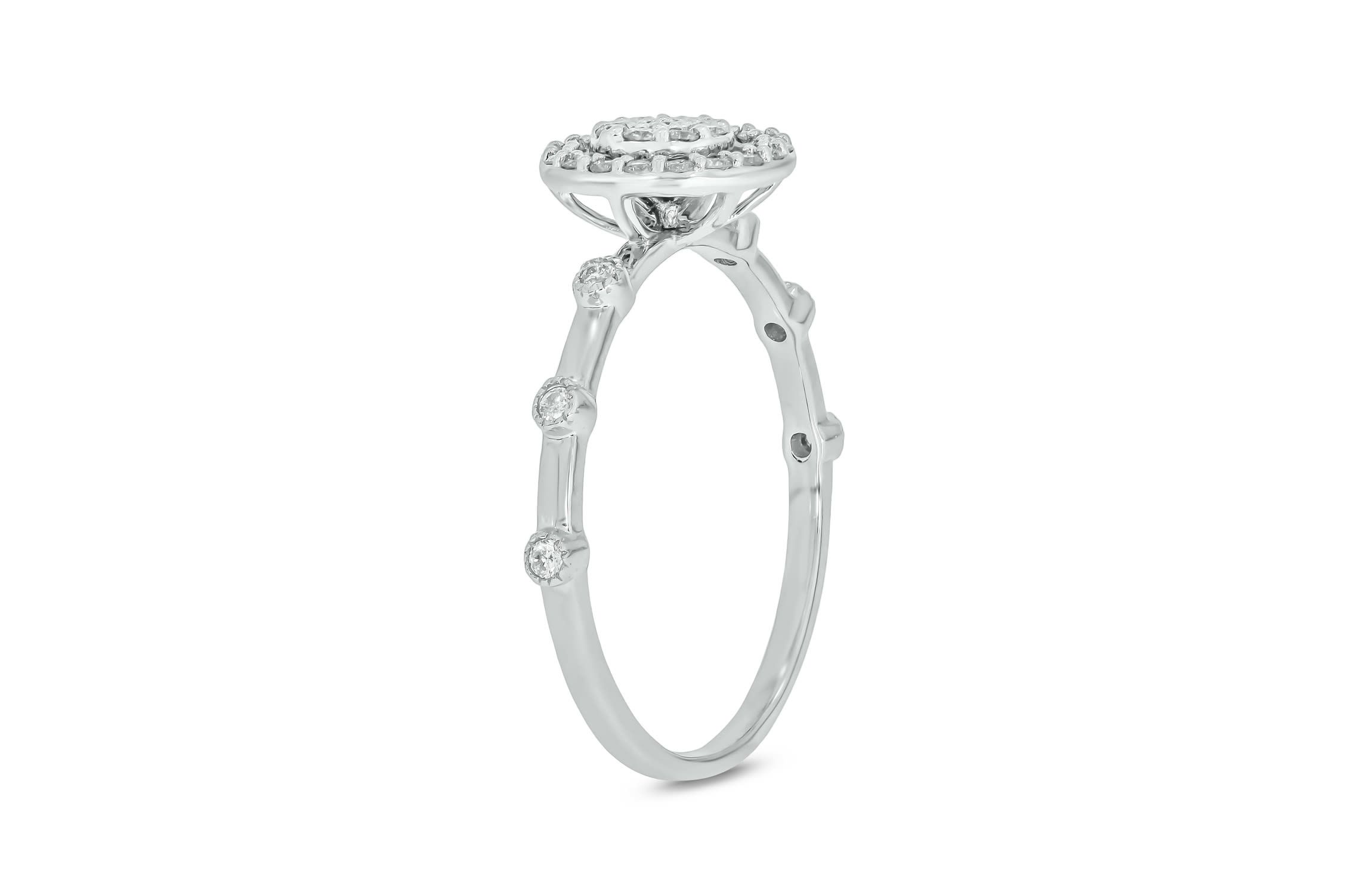 1/4 ct.t.w. Diamond  Fashion Ring in 14KT Rose Gold