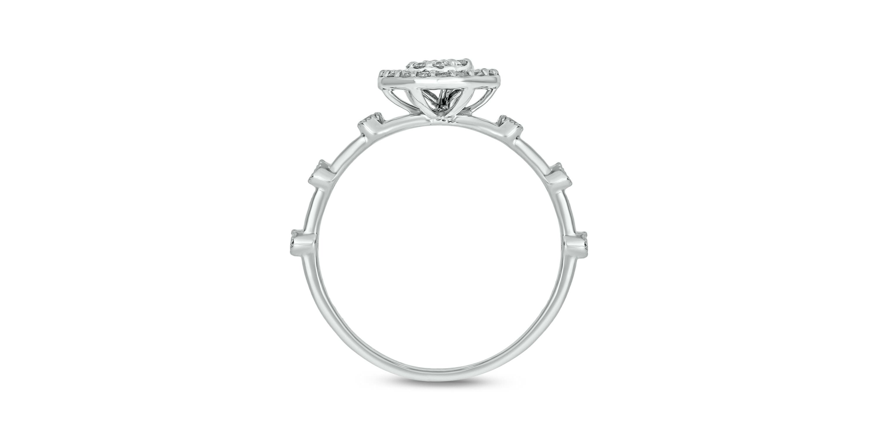 1/4 ct.t.w. Diamond  Fashion Ring in 14KT Yellow Gold
