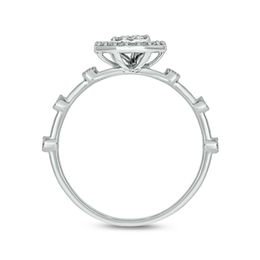 1/4 ct.t.w. Diamond  Fashion Ring in 14KT Yellow Gold