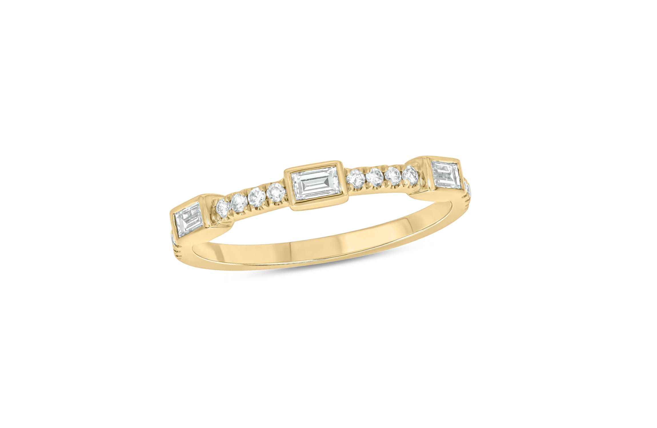 3/8 ct.t.w. Diamond Anniversary Band in 14KT Rose Gold