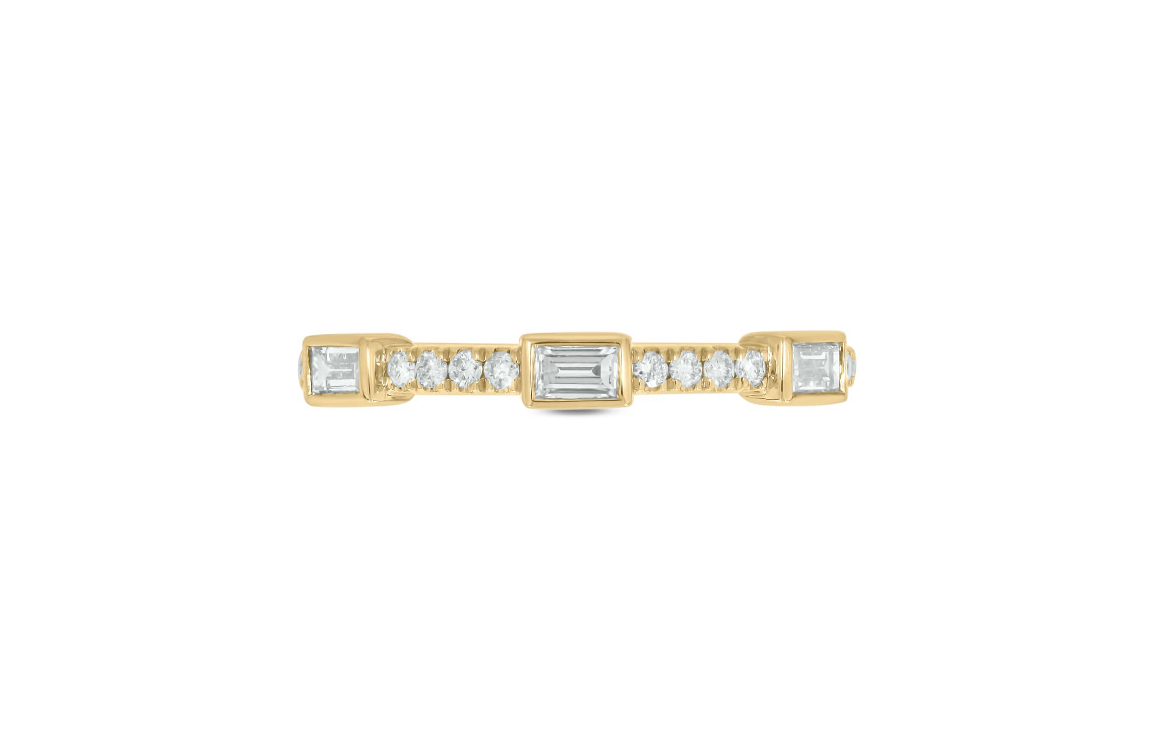 3/8 ct.t.w. Diamond Anniversary Band in 14KT Rose Gold