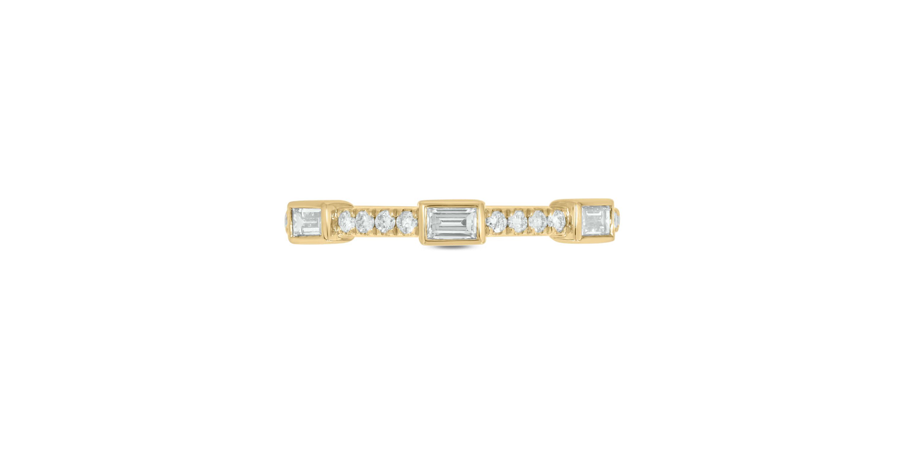 3/8 ct.t.w. Diamond Anniversary Band in 14KT White Gold