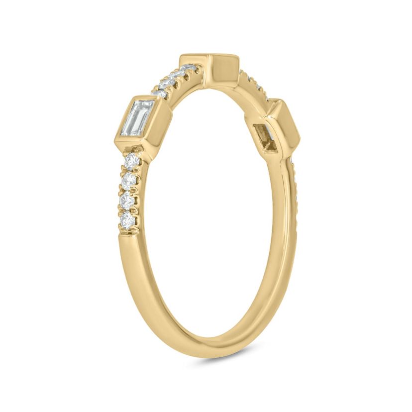 3/8 ct.t.w. Diamond Anniversary Band in 14KT White Gold