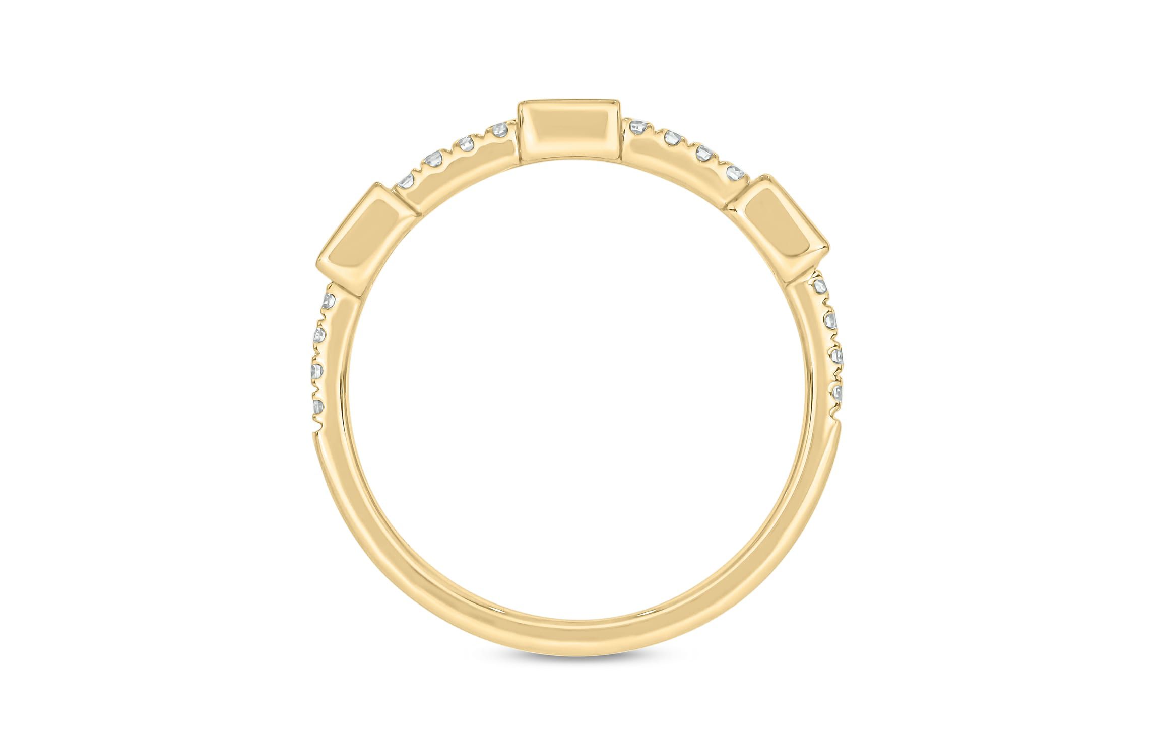3/8 ct.t.w. Diamond Anniversary Band in 14KT Rose Gold