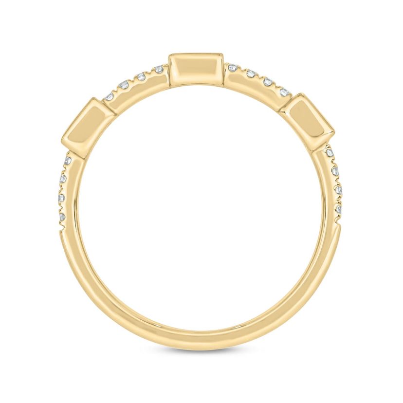 3/8 ct.t.w. Diamond Anniversary Band in 14KT White Gold