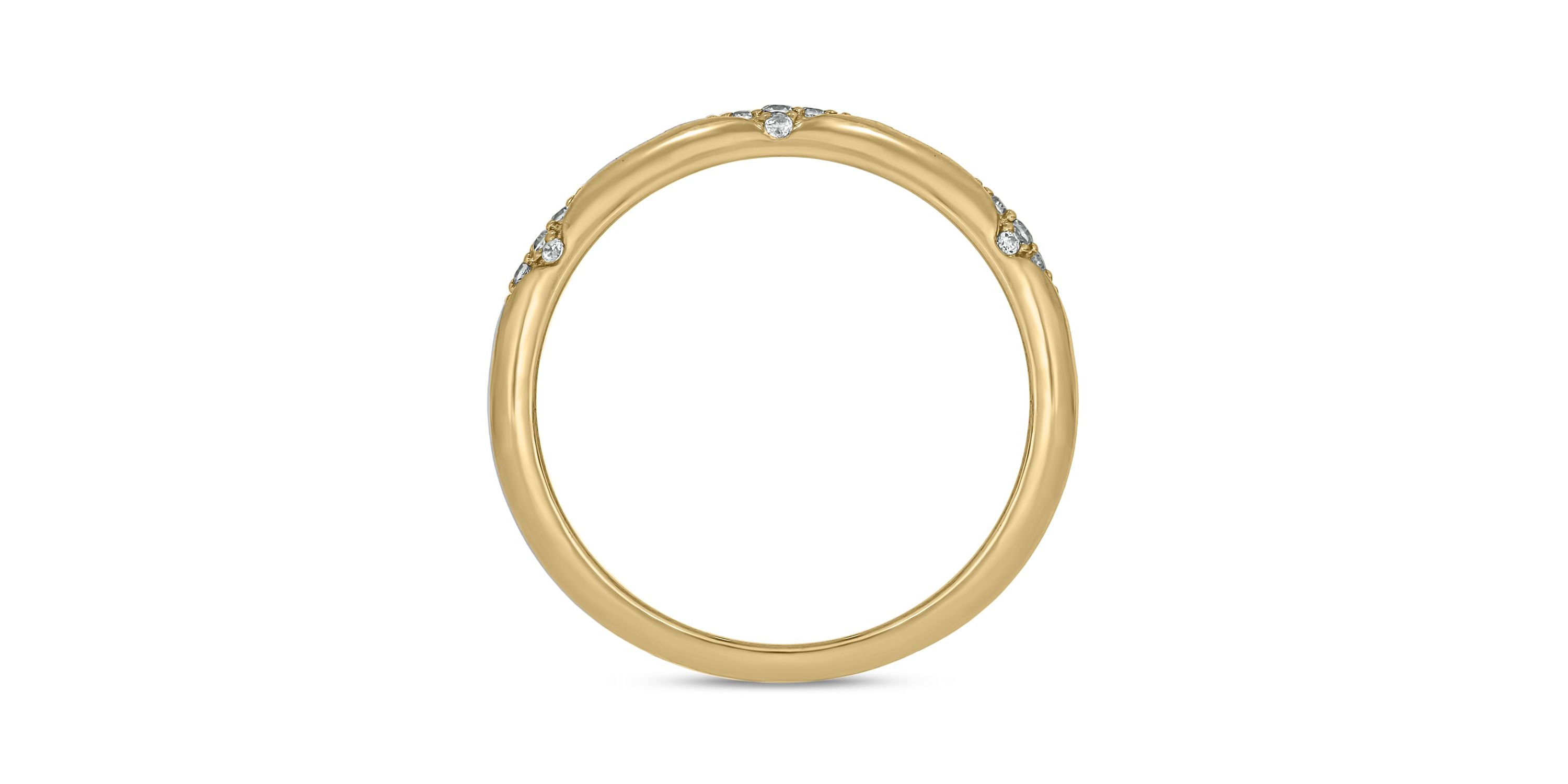 1/10 ct.t.w. Diamond Anniversary Band in 14KT Yellow Gold