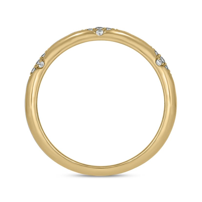 1/10 ct.t.w. Diamond Anniversary Band in 14KT Yellow Gold