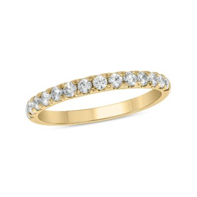 Belk & Co 1/2 ct.t.w. Diamond Anniversary Band in 14KT Rose Gold, White, 6