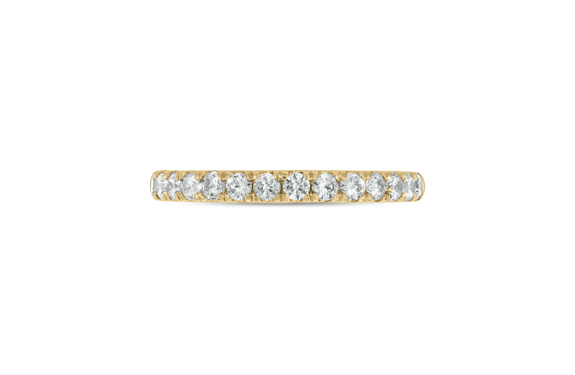 1/2 ct.t.w. Diamond Anniversary Band in 14KT Yellow Gold
