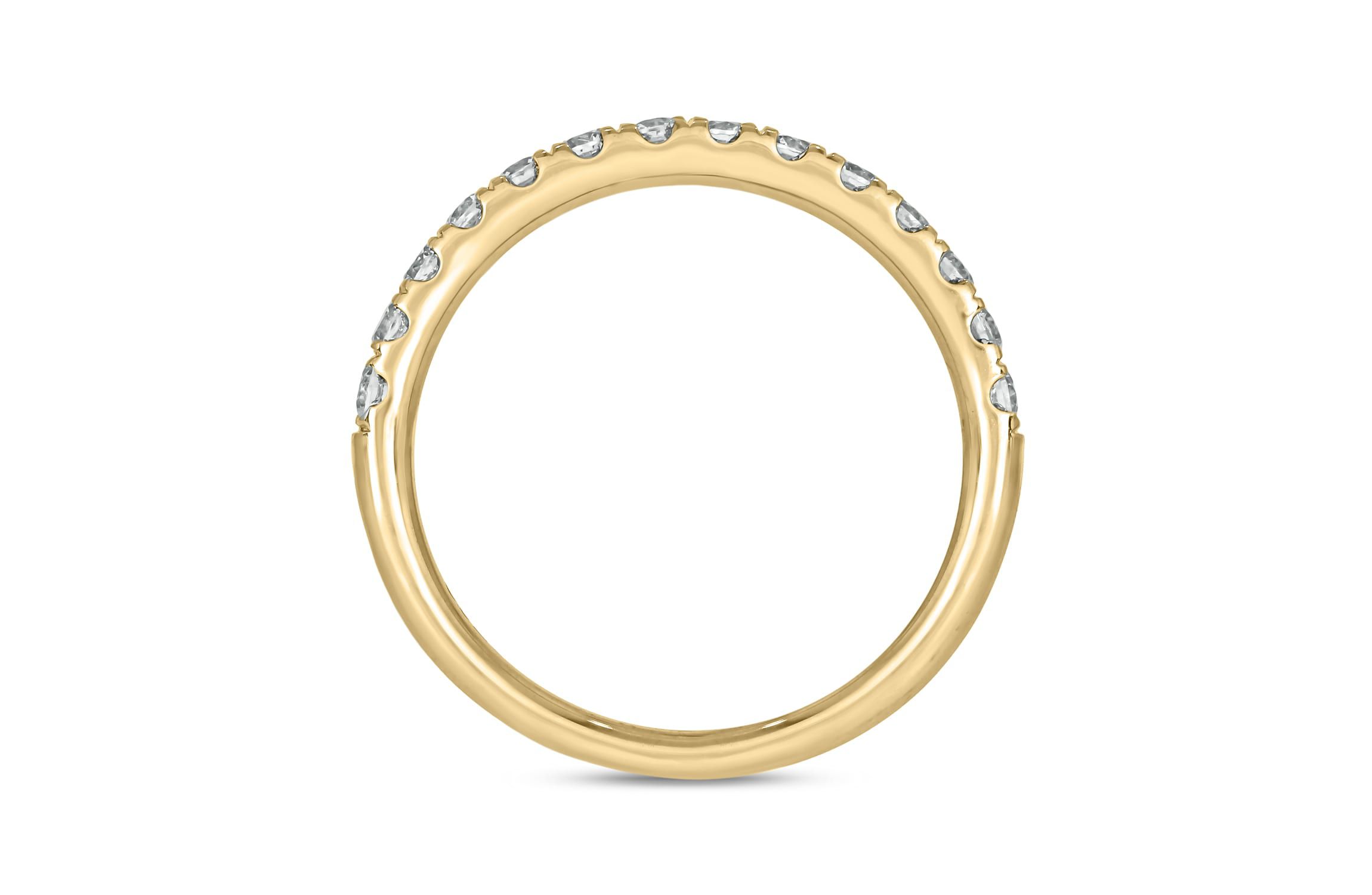 1/2 ct.t.w. Diamond Anniversary Band in 14KT Yellow Gold