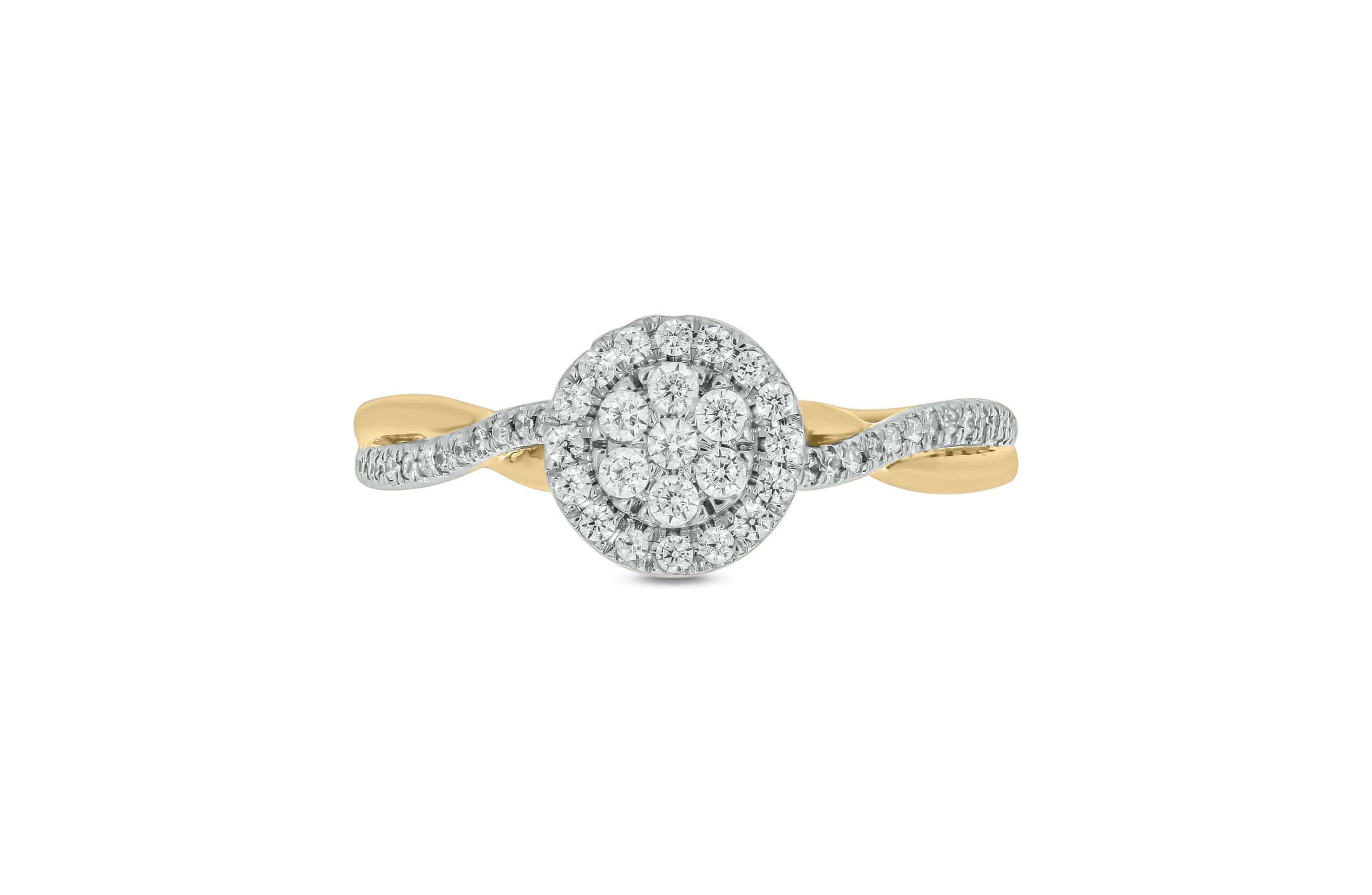 1/3 ct.t.w. Diamond  Fashion Ring in 14KT Rose Gold