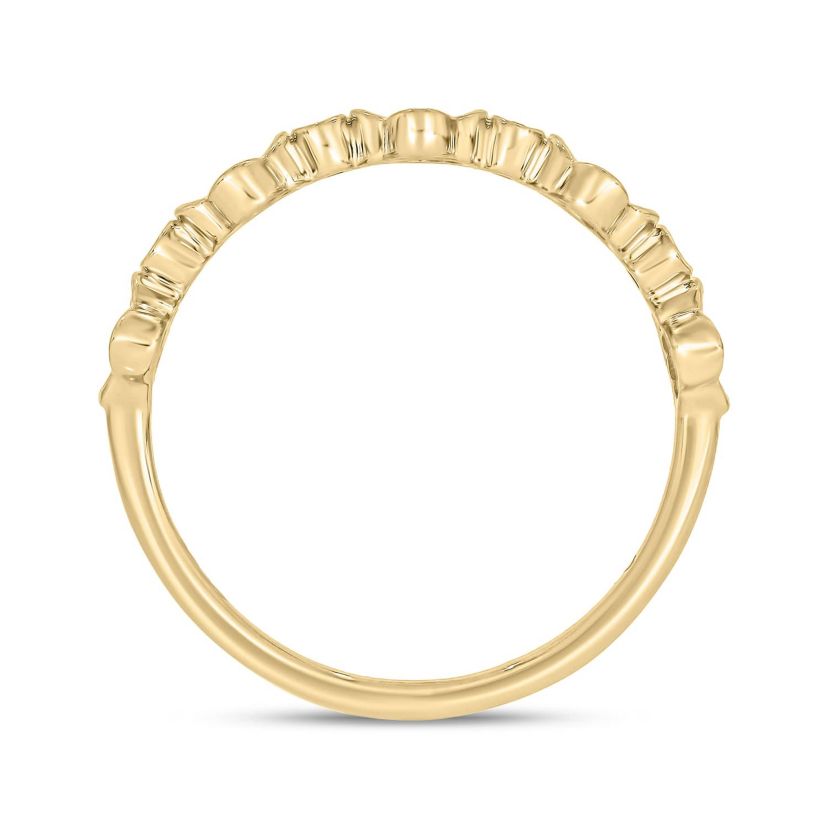 1/4 Carat, Diamonds Elegant floral Ring in 14K White Gold