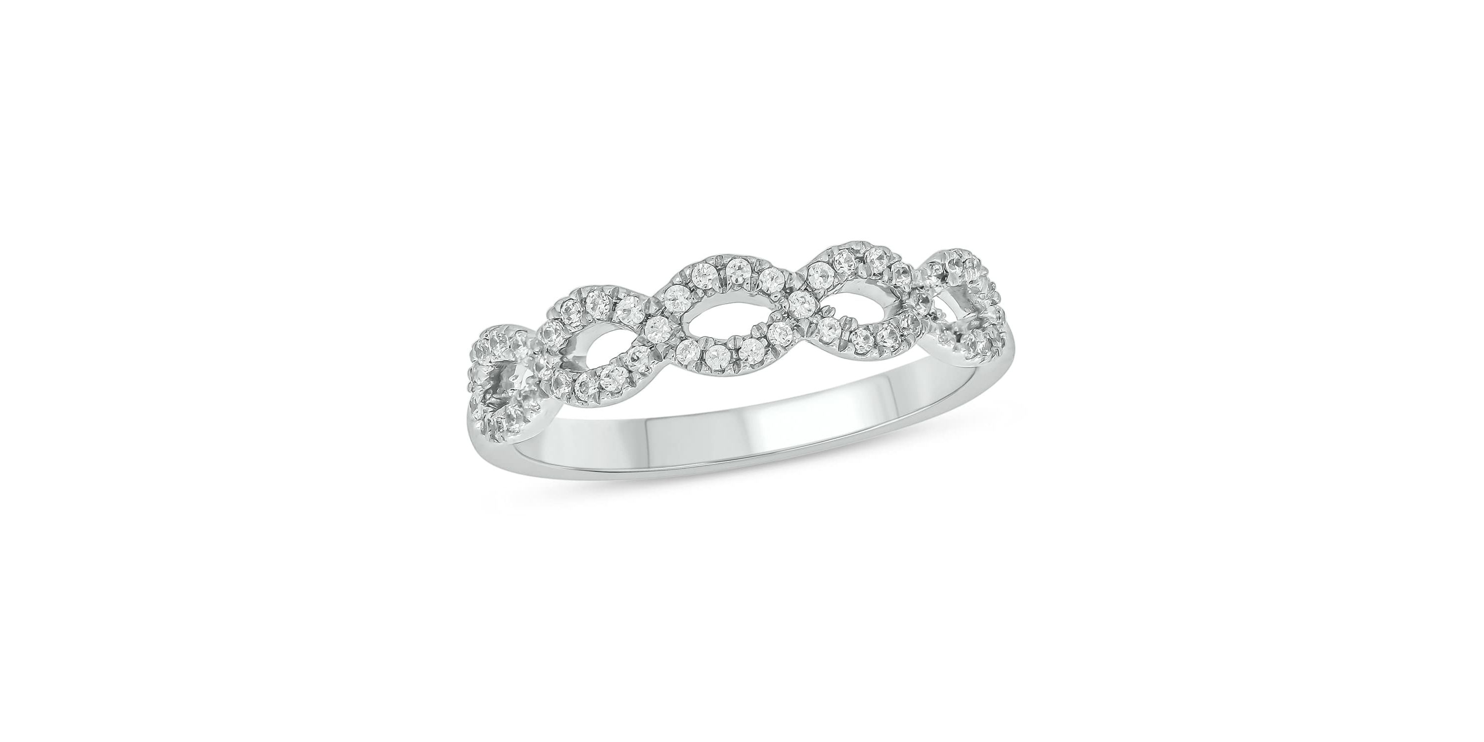 1/4 Carat, Diamonds timeless, durable, and stackable design Ring in Sterling Silver