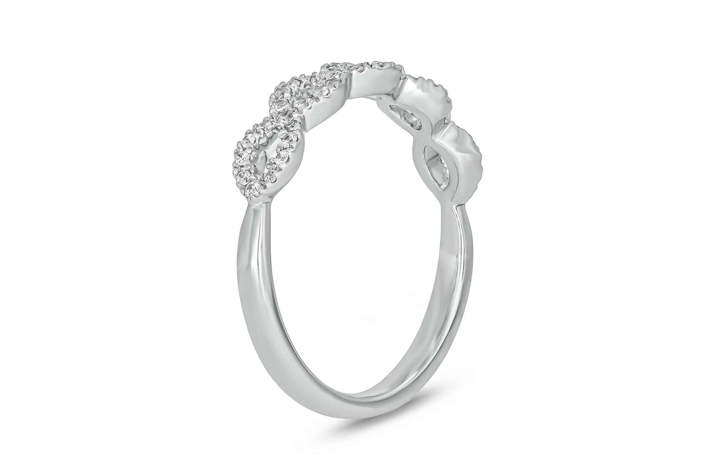 1/4 Carat, Diamonds timeless, durable, and stackable design Ring in Sterling Silver