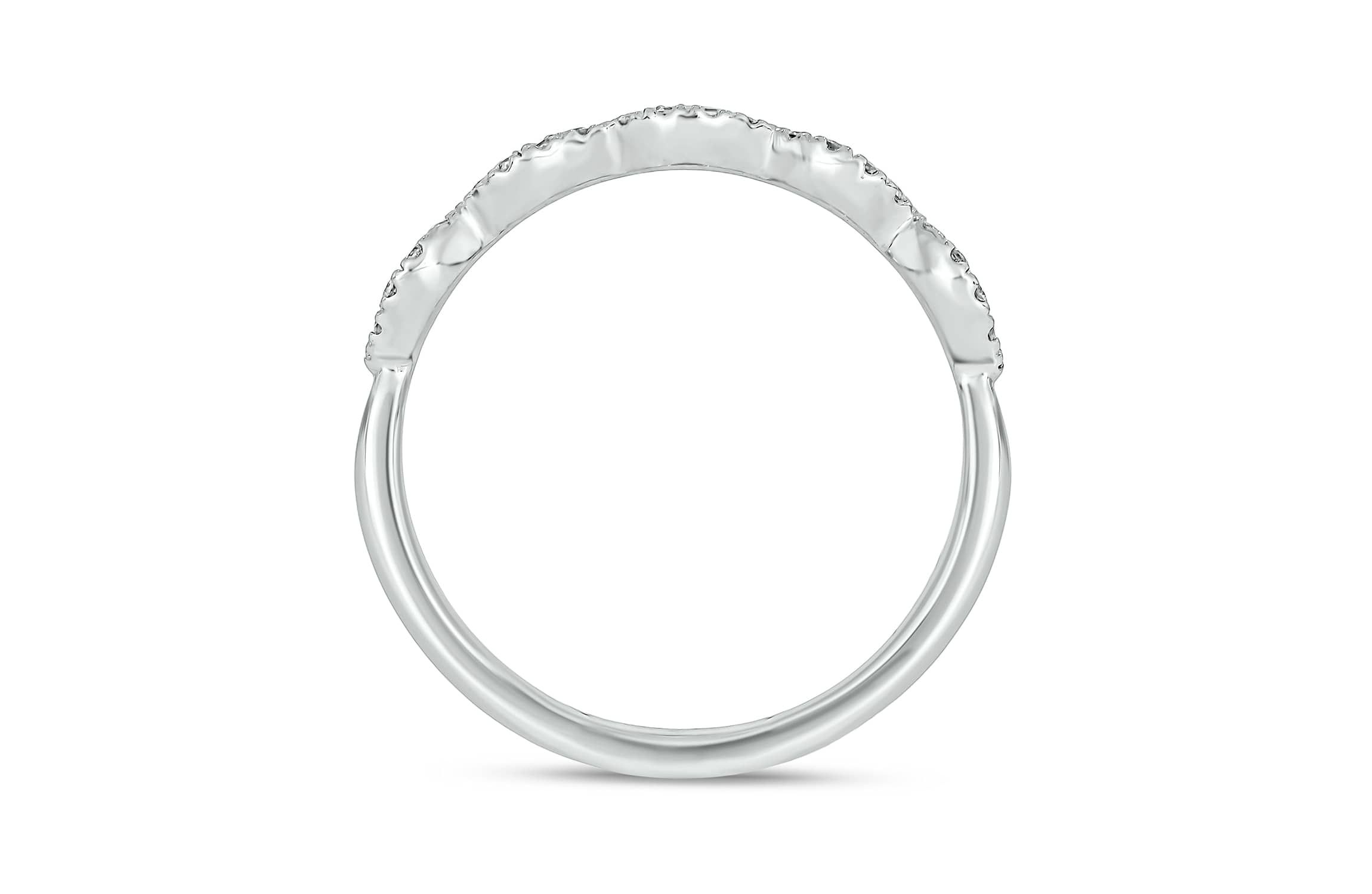 1/4 Carat, Diamonds timeless, durable, and stackable design Ring in Sterling Silver