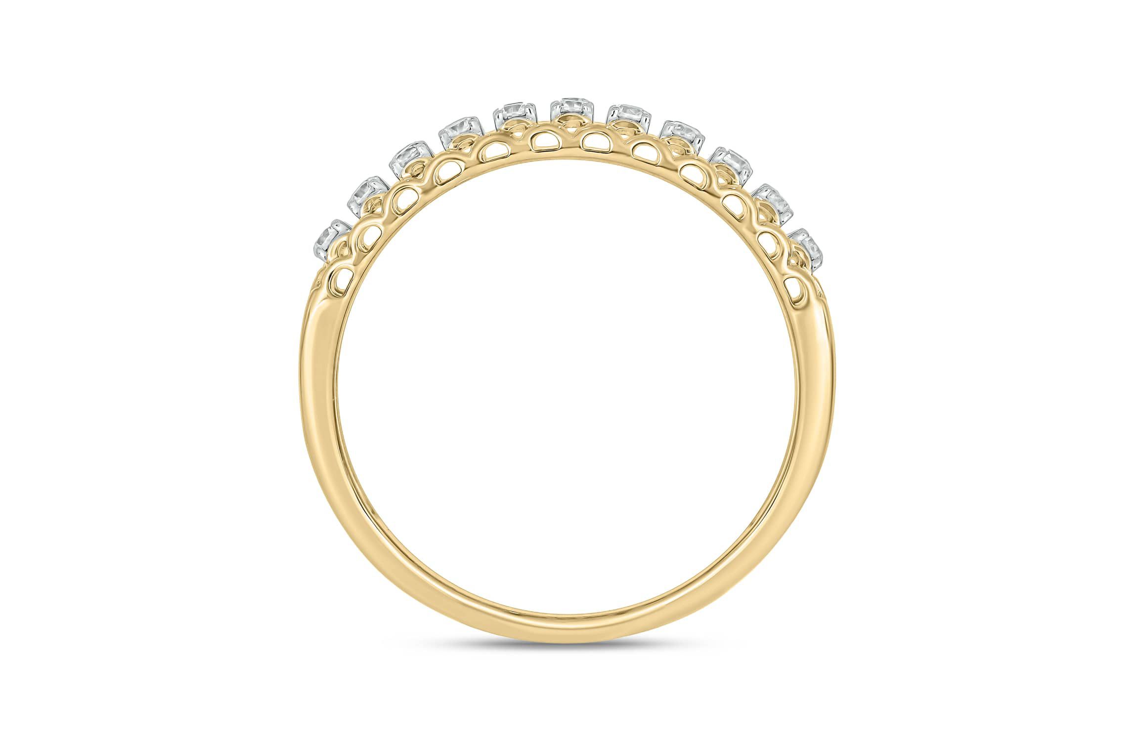 1/2 Carat, Diamonds Striking Mens Ring in 10K White Gold