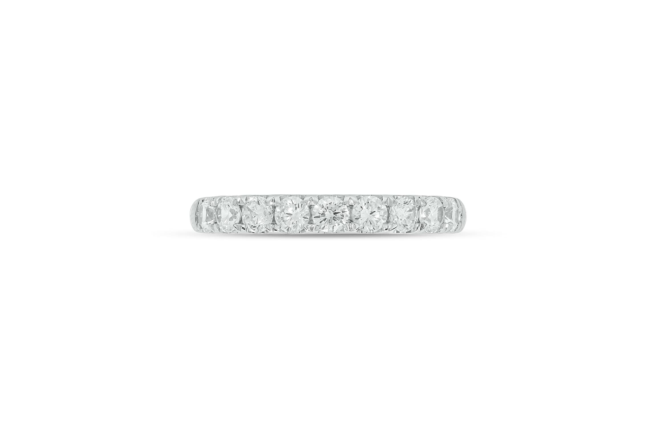 Lab Created 3/4 Carat Lab-Grown Diamond Anniversary Ring in Sterling Silver