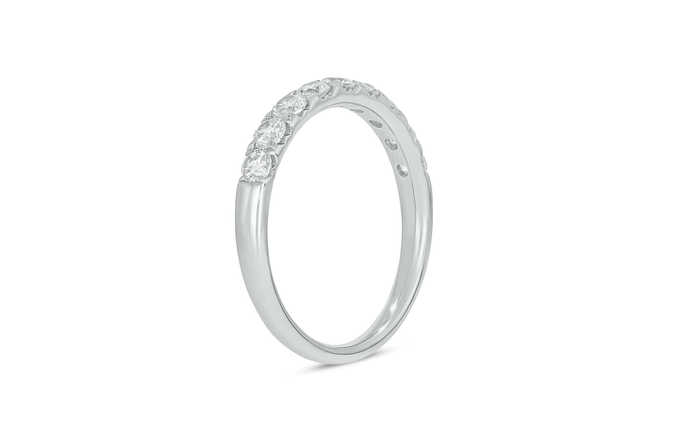 Lab Created 3/4 Carat Lab-Grown Diamond Anniversary Ring in Sterling Silver