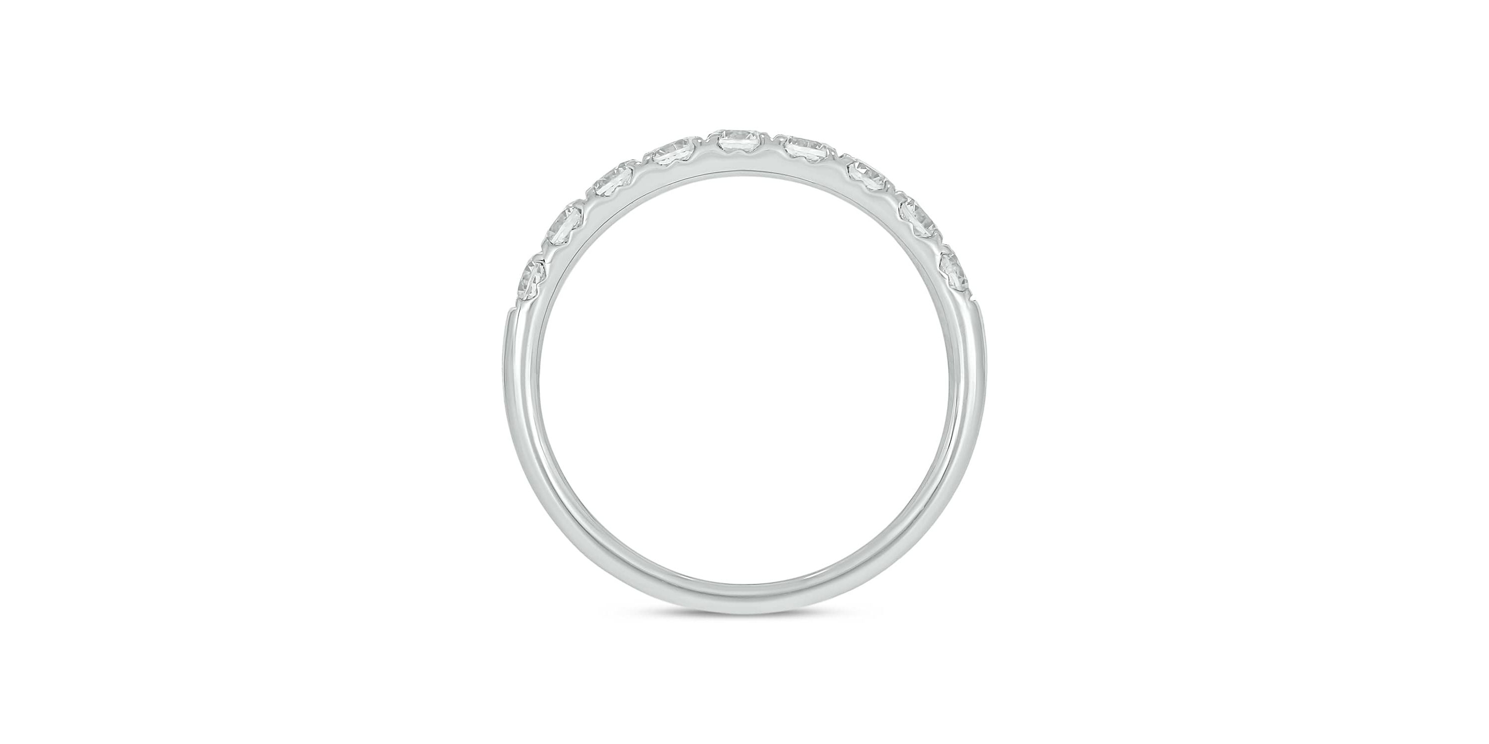 Lab Created 3/4 Carat Lab-Grown Diamond Anniversary Ring in Sterling Silver