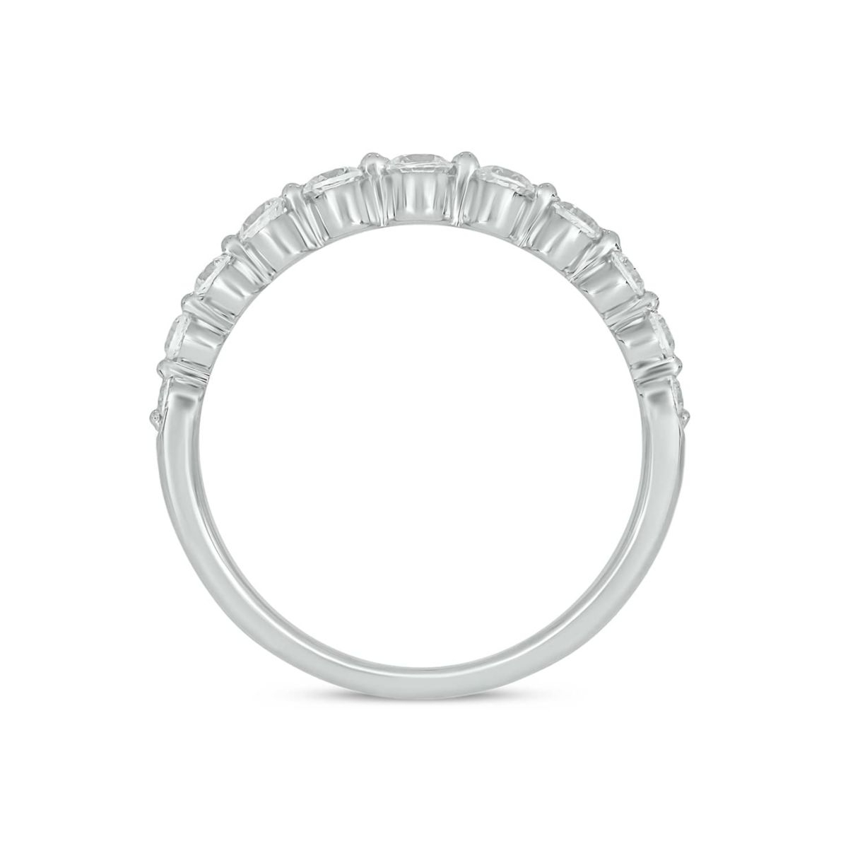 Lab Created 1/2 Carat Lab-Grown Diamond Graduation Ring in Sterling Silver