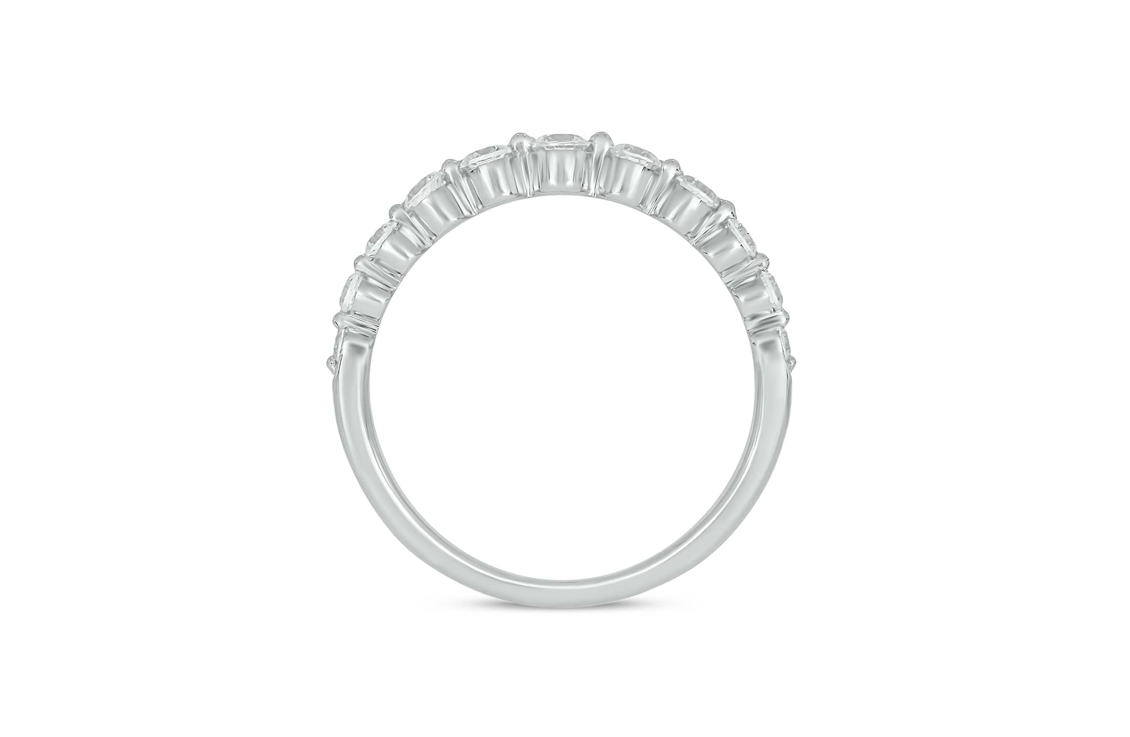 Lab Created 1/2 Carat Lab-Grown Diamond Graduation Ring in Sterling Silver