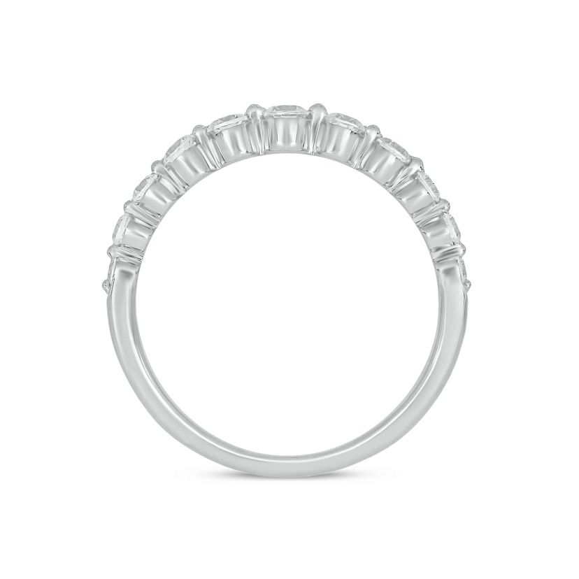 Lab Created 1/2 Carat Lab-Grown Diamond Graduation Ring in Sterling Silver