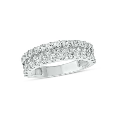 Belk & Co Lab Created 1 1/2 Carat Lab-Grown Diamond Sparkle Fashion Ring in 10K Yellow Gold, White, 5.5