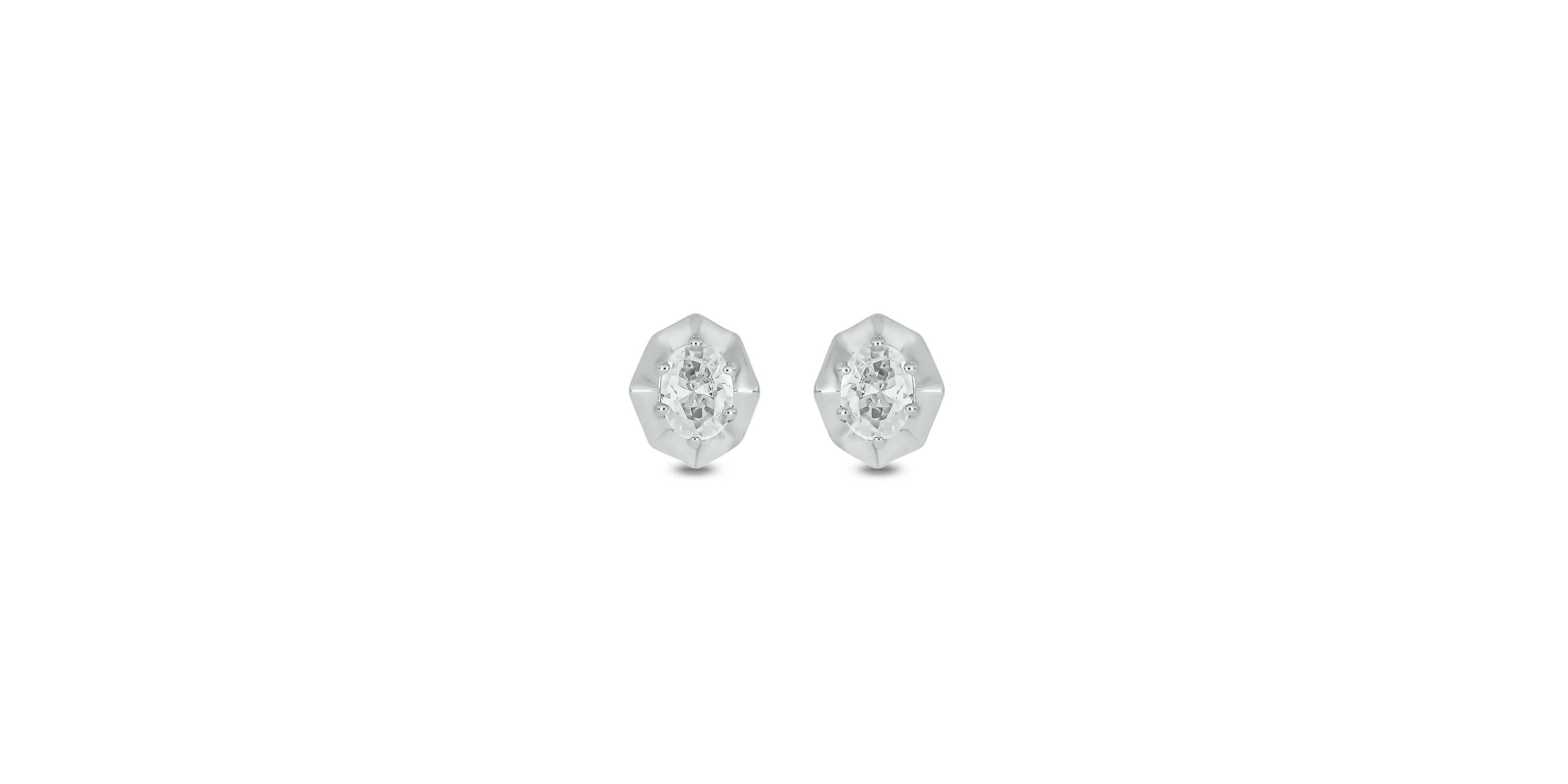 Lab Created 3/8 Carat Lab-Grown Diamond Stud Earrings