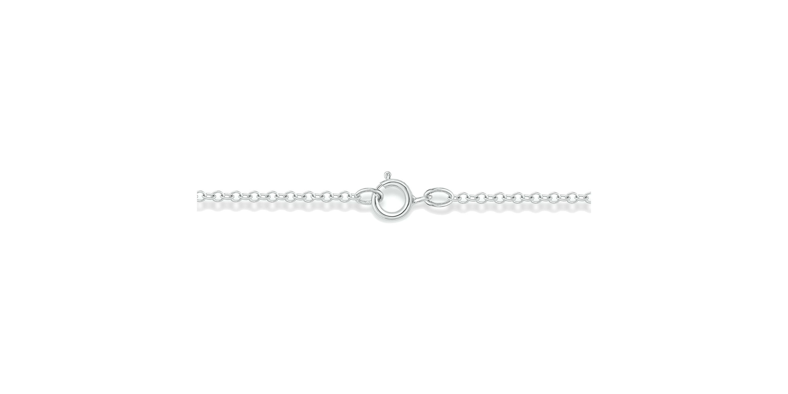 Diamond Accent Initial Infinity Lariat Necklace In Sterling Silver