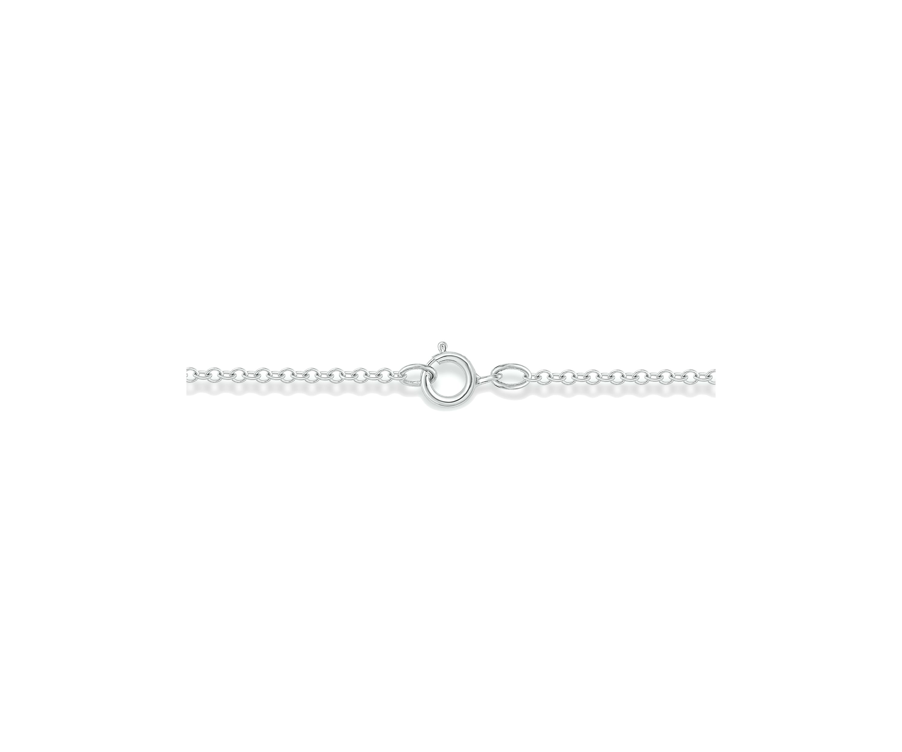 1/10 ct. t.w. Diamond Cluster Pendant Choker Necklace in Sterling Silver