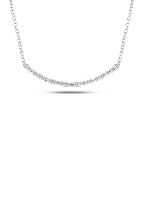1/6 ct. t.w. Diamond Necklace in 14K White Gold