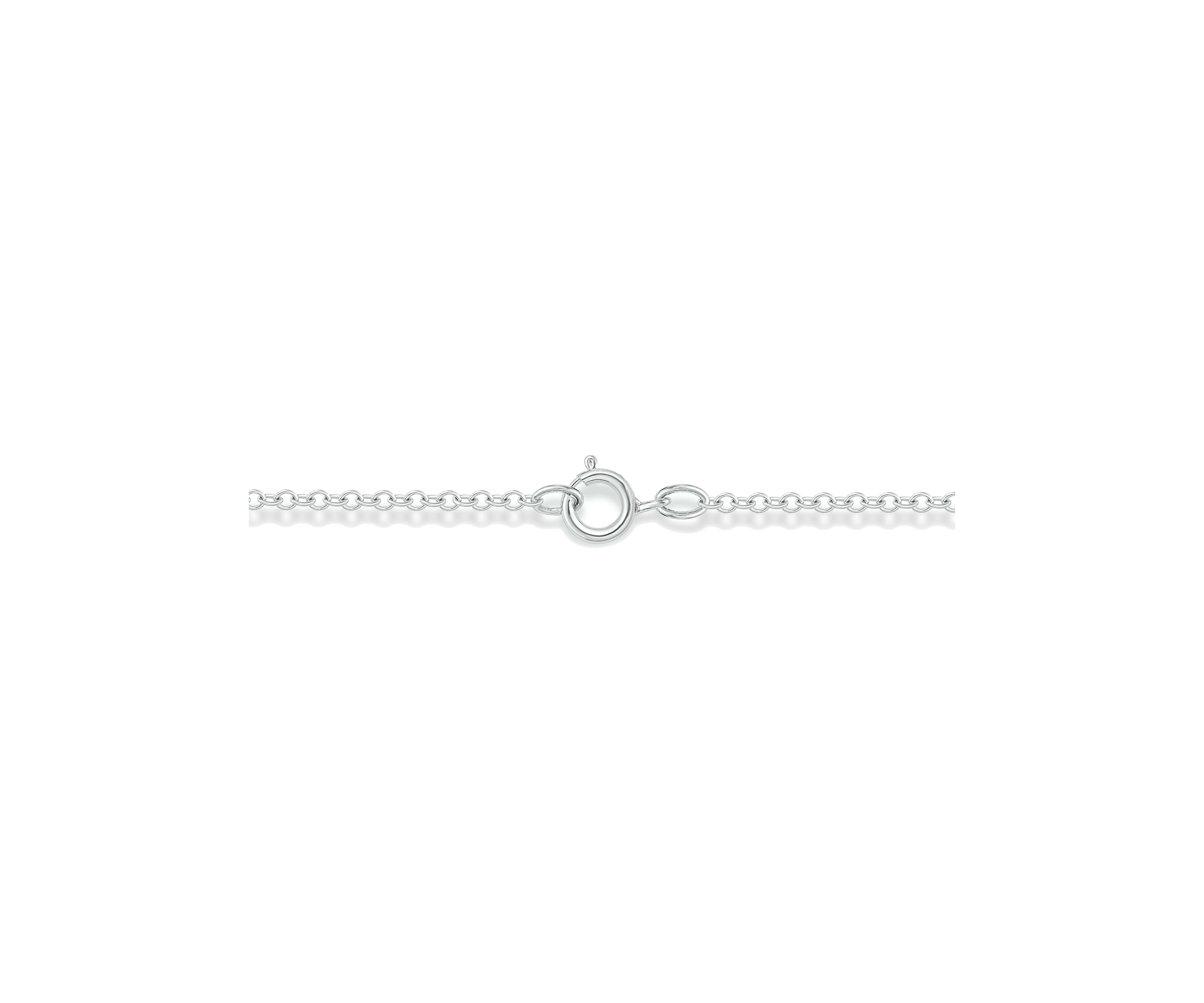 1/6 ct. t.w. Diamond Triangle Pendant Necklace in Sterling Silver